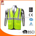 ANSI107 mesh green safety vest